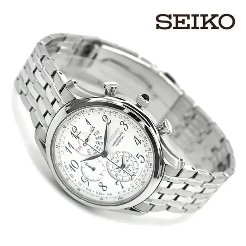 Seiko Neo Classic Chronograph Analog Men’s Watch- SPC251P1